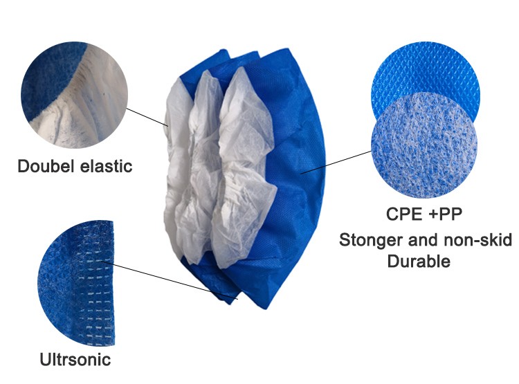 Disposable PP/CPE Shoe Cover