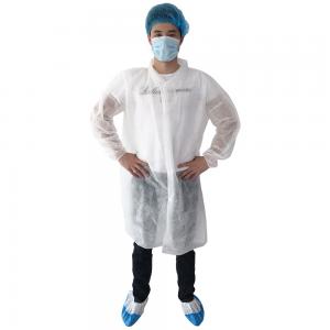 Disposable PP Lab Coat Disposable PP Lab Coat