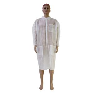 Disposable Plastic Lab Coats in PP material 