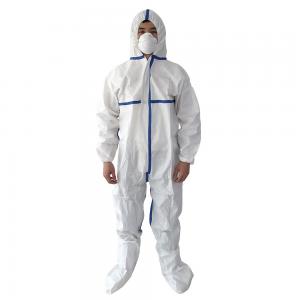 Disposable Taped Seam Microporous Coverall  Disposable Taped Seam Microporous Coverall