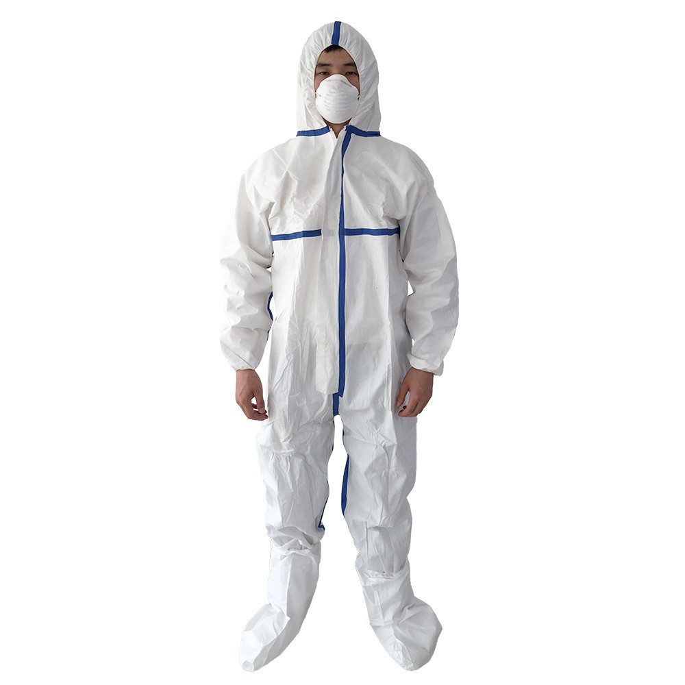 Disposable Taped Seam Microporous Coverall 