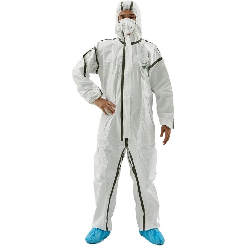Disposable full body protective coveralls