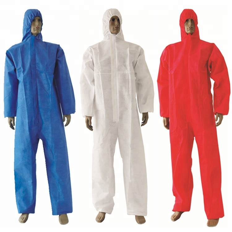 Type 5,6 Anti-static SMS Protective Clothing